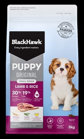 Black hawk puppy lamb hotsell and rice