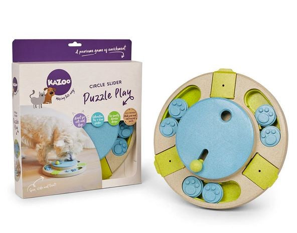 Kazoo Dog Toy Interactive Puzzle Play Circle Slider-Kazoo-Ascot Saddlery