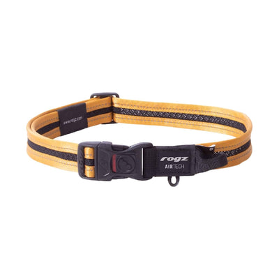 Rogz Dog Collar Airtech Classic Burnt Ochre-Rogz-Ascot Saddlery