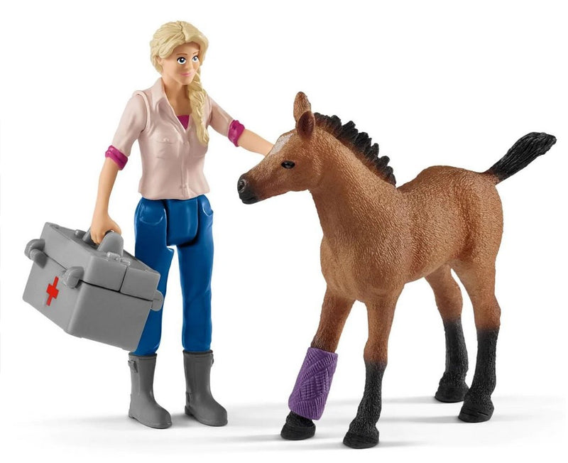 Schleich Accessory Vet Visiting Mare & Foal