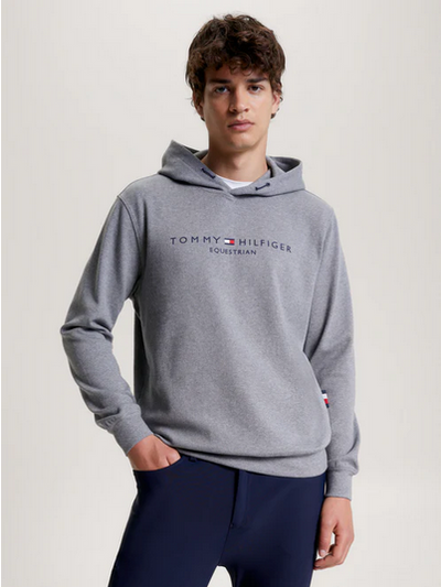 Hoodie Tommy Hilfiger Williamsburg Graphic Grey Melange [:medium]