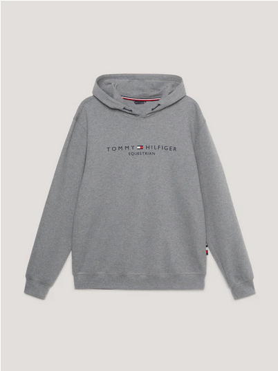 Hoodie Tommy Hilfiger Williamsburg Graphic Grey Melange [:medium]