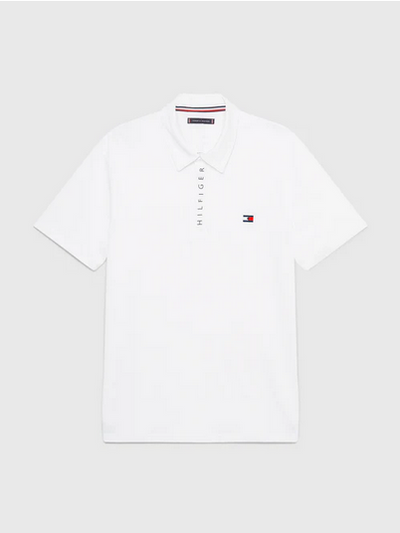 Polo Top Tommy Hilfiger Harlem Logo Optic White [:medium]