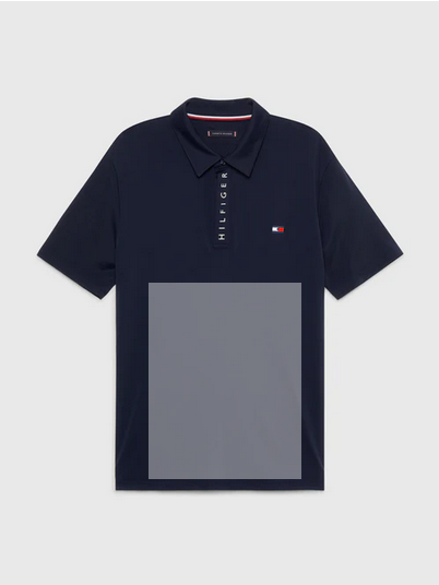 Polo Top Tommy Hilfiger Harlem Logo Desert Sky [:medium]