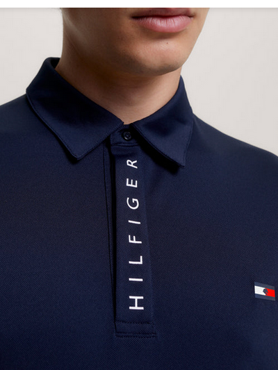 Polo Top Tommy Hilfiger Harlem Logo Desert Sky [:medium]