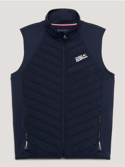 Vest Tommy Hilfiger Gramercy Insulated Hybrid Vest Desert Sky [:medium]