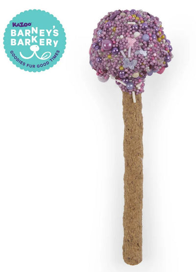 Kazoo Treat Dog Fun Cake Pop Pink & Purple