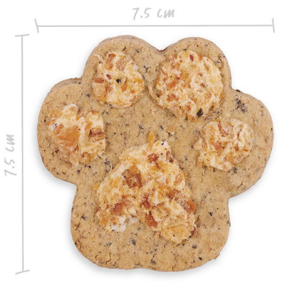 Kazoo Treat Dog Fun Meaty Marvel Pawprint Chicken