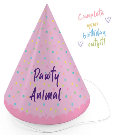 Kazoo Treat Dog Fun Birthday Party Pack Pink