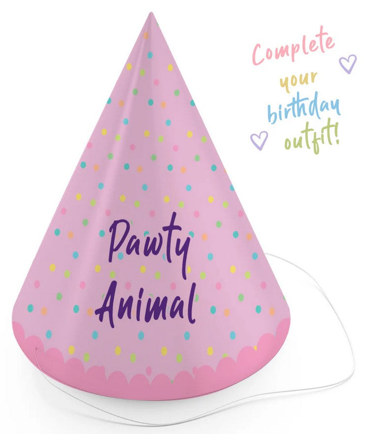 Kazoo Treat Dog Fun Birthday Party Pack Pink