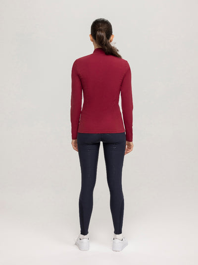 Baselayer Tommy Hilfiger Virginia Long Sleeve Rouge Ladies [:extra Small]