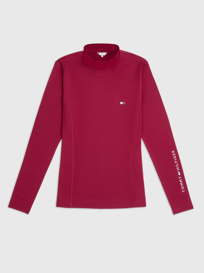 Baselayer Tommy Hilfiger Virginia Long Sleeve Rouge Ladies [:extra Small]