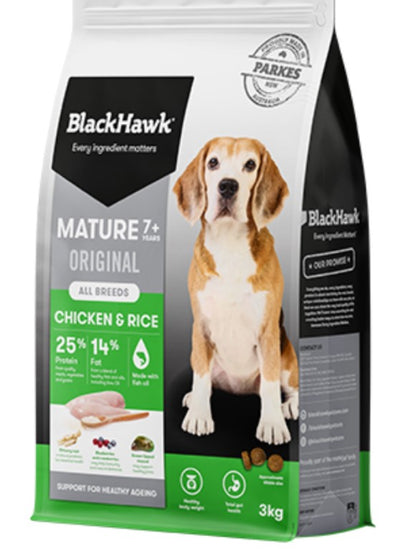 Blackhawk Dog Mature Chicken & Rice 3kg