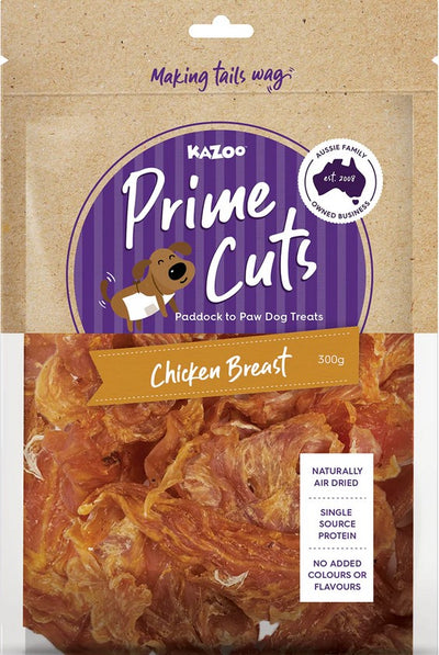 Kazoo Treat Dog Prime Cuts Chicken Breast 300gm