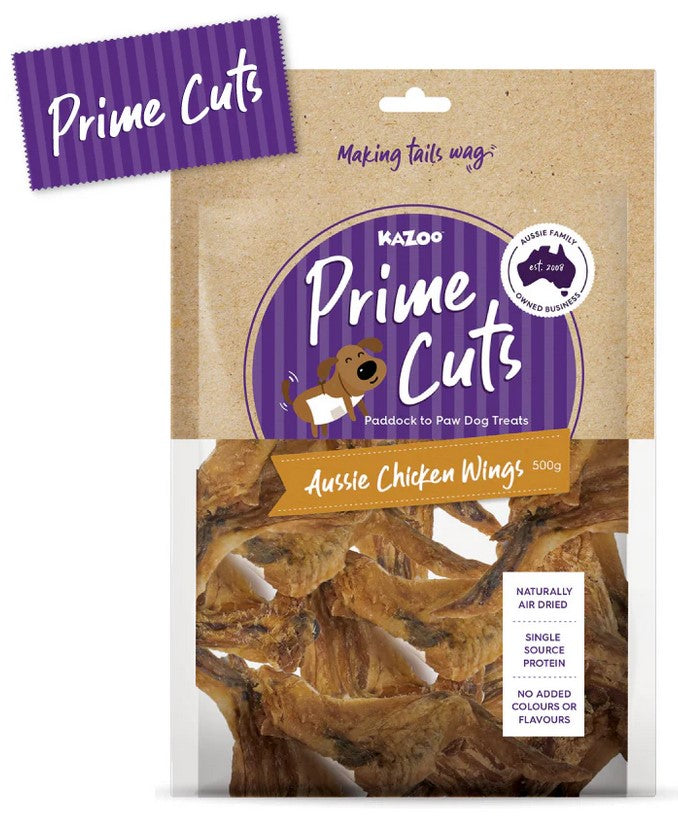 Kazoo Treat Dog Prime Cuts Chicken Wing 500gm