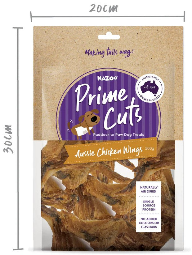 Kazoo Treat Dog Prime Cuts Chicken Wing 500gm