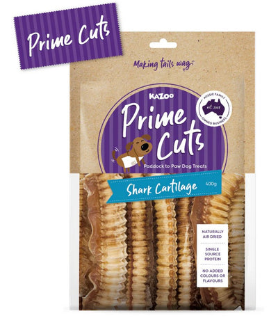 Kazoo Treat Dog Prime Cuts Shark Cartlige 400gm