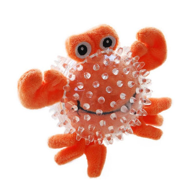 Ruff Play Dog Toy Plush Crab