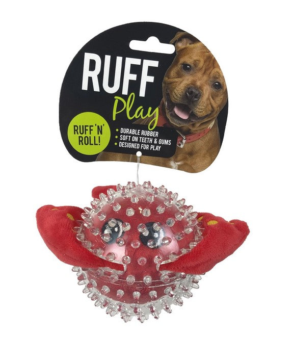 Ruff Play Dog Toy Plush Stingray