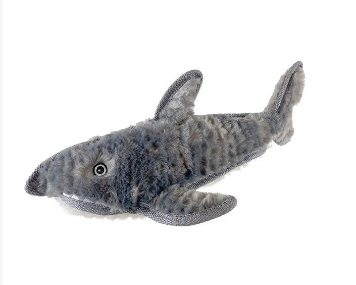 Ruff Play Dog Toy Plush Tuff Shark