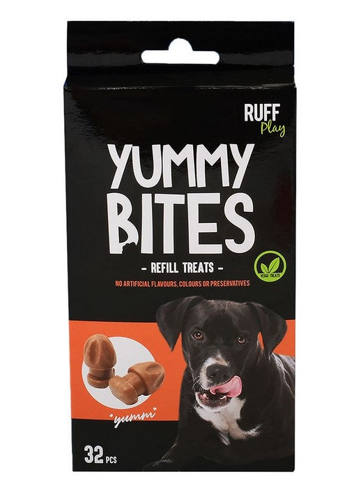 Ruff Play Dog Toy Yummy Bites Refill 32pack