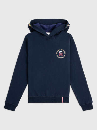 Hoodie Tommy Hilfiger Colorado Logo  Desert Sky Ladies [:small]