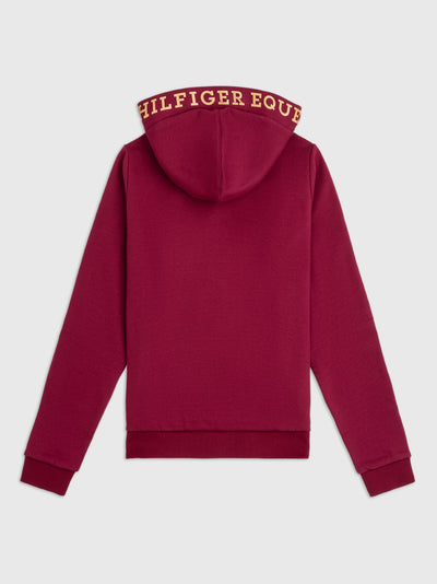 Hoodie Tommy Hilfiger Colorado Logo Rouge Ladies [:small]