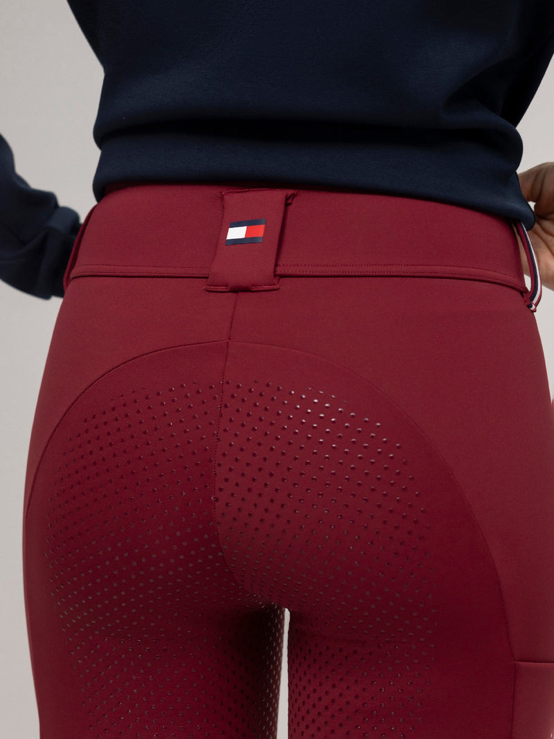 Breeches Tommy Hilfiger Vermont Full Grip Rouge Ladies [:small]