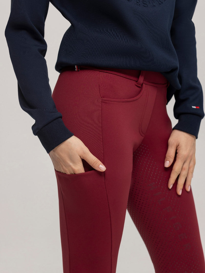 Breeches Tommy Hilfiger Vermont Full Grip Rouge Ladies [:small]