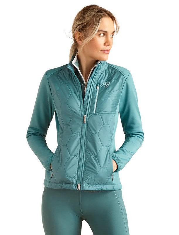 Jacket Ariat Fusion Insulated S24 Brittany Blue Ladies [:small]