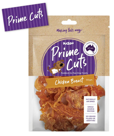 Kazoo Treat Dog Prime Cuts Chicken Breast 100gm