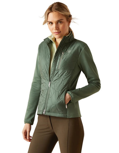 Jacket Ariat Fusion Insulated S24 Duck Green Ladies [:extra Small]