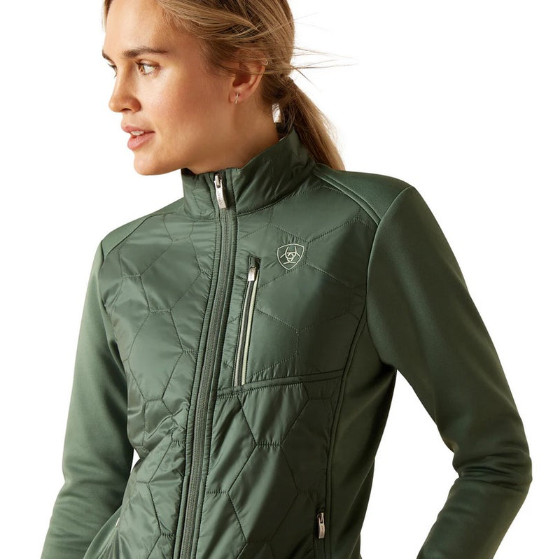 Jacket Ariat Fusion Insulated S24 Duck Green Ladies [:extra Small]