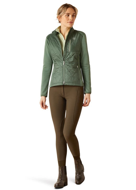 Jacket Ariat Fusion Insulated S24 Duck Green Ladies [:extra Small]