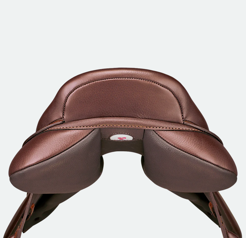 Arena Monoflap Jump Saddle Brown [:42cm 16.5"]