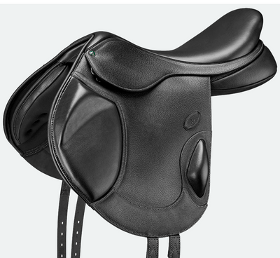 Arena Monoflap Jump Saddle Black [:42cm 16.5"]