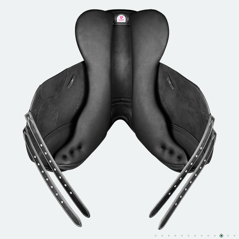 Arena Monoflap Jump Saddle Black [:42cm 16.5"]