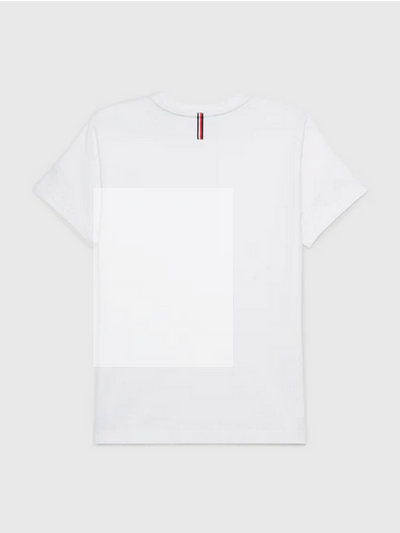 Tee Shirt Tommy Hilfiger Brooklyn Graphic Short Sleeve Optic White Ladies