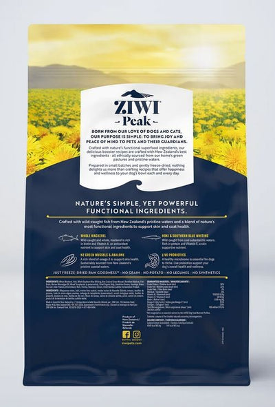 Ziwi Peak Freeze Dried Dog Booster Mackerel Skin & Coat 320gm-Dog Food-Ascot Saddlery