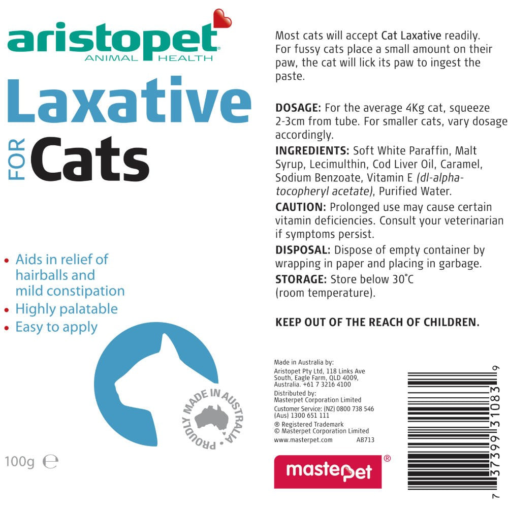 Aristopet all wormer paste for cats & kittens best sale