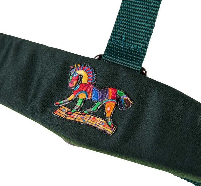 Aubenhausen Classics Halter Set Dark Green Full-HORSE: Headstalls-Ascot Saddlery