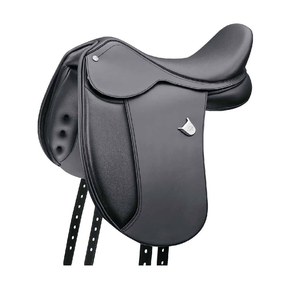 Bates Pony Long Dressage Saddle Cair Black