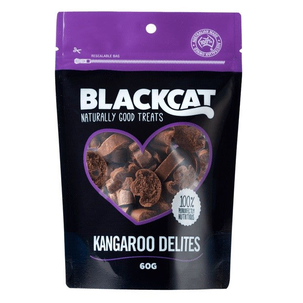 Blackcat Cat Treat Roo Delites 60gm-Cat Food & Treats-Ascot Saddlery