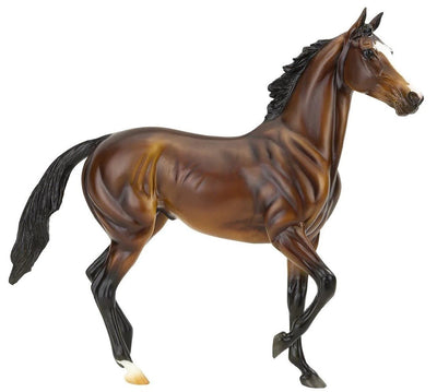 Breyer Traditional Tiz The Law Thoroughbred-RIDER: Giftware-Ascot Saddlery