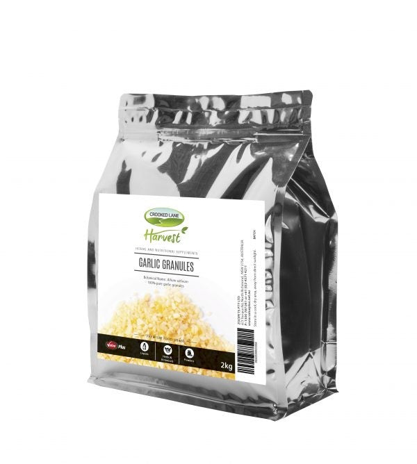 Crooked Lane Garlic Granules 1kg-STABLE: Supplements-Ascot Saddlery