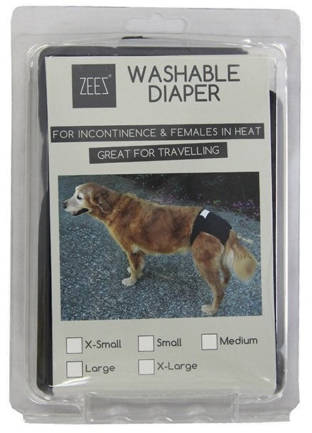 Diapers Washable Waist 20cm-26cm-Dog Accessories-Ascot Saddlery