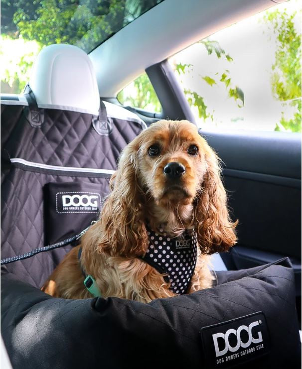 Doog Car Seat Black-Dog Accessories-Ascot Saddlery