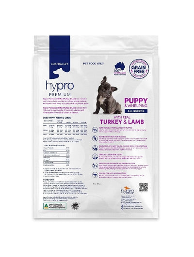 Hypro Premium Puppy Turkey & Lamb 20kg-Dog Food-Ascot Saddlery