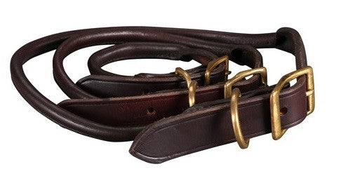 Jeremy & Lord Dog Collar Rolled Large 1" X 23"-Dog Collars & Leads-Ascot Saddlery