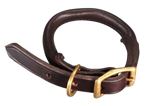 Jeremy & Lord Dog Collar Rolled Small 5/8" X 11"-Dog Collars & Leads-Ascot Saddlery